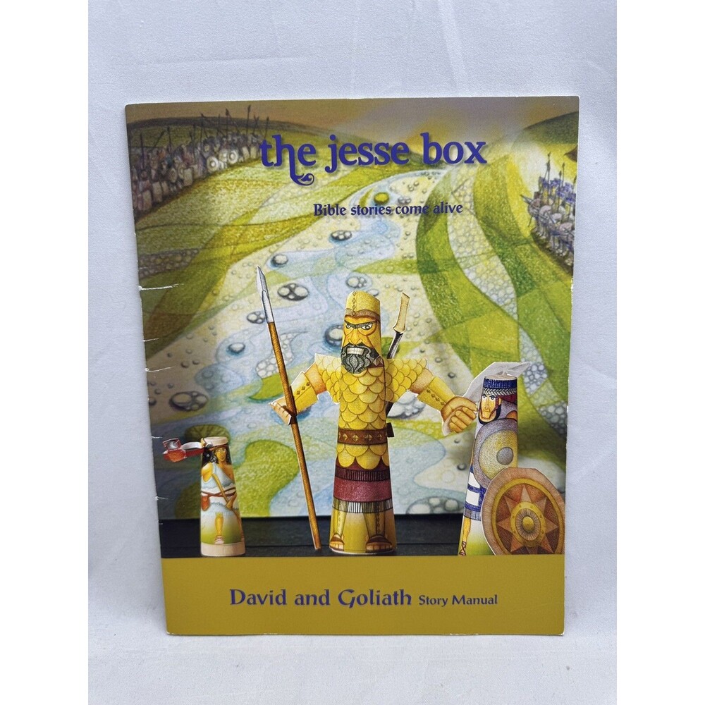The Jesse Box David and Goliath Story Manual Book Bible Stories Come Alive